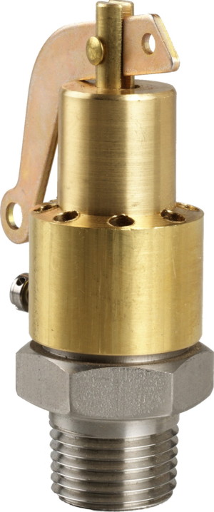 Aquatrol 130 Safety Relief Valve — 1/2" x 1/2" NPT, Metal Seat, ASME VIII Air/Gas